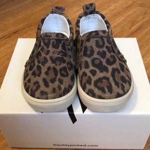 Freshly picked leopard slip-on sneaker